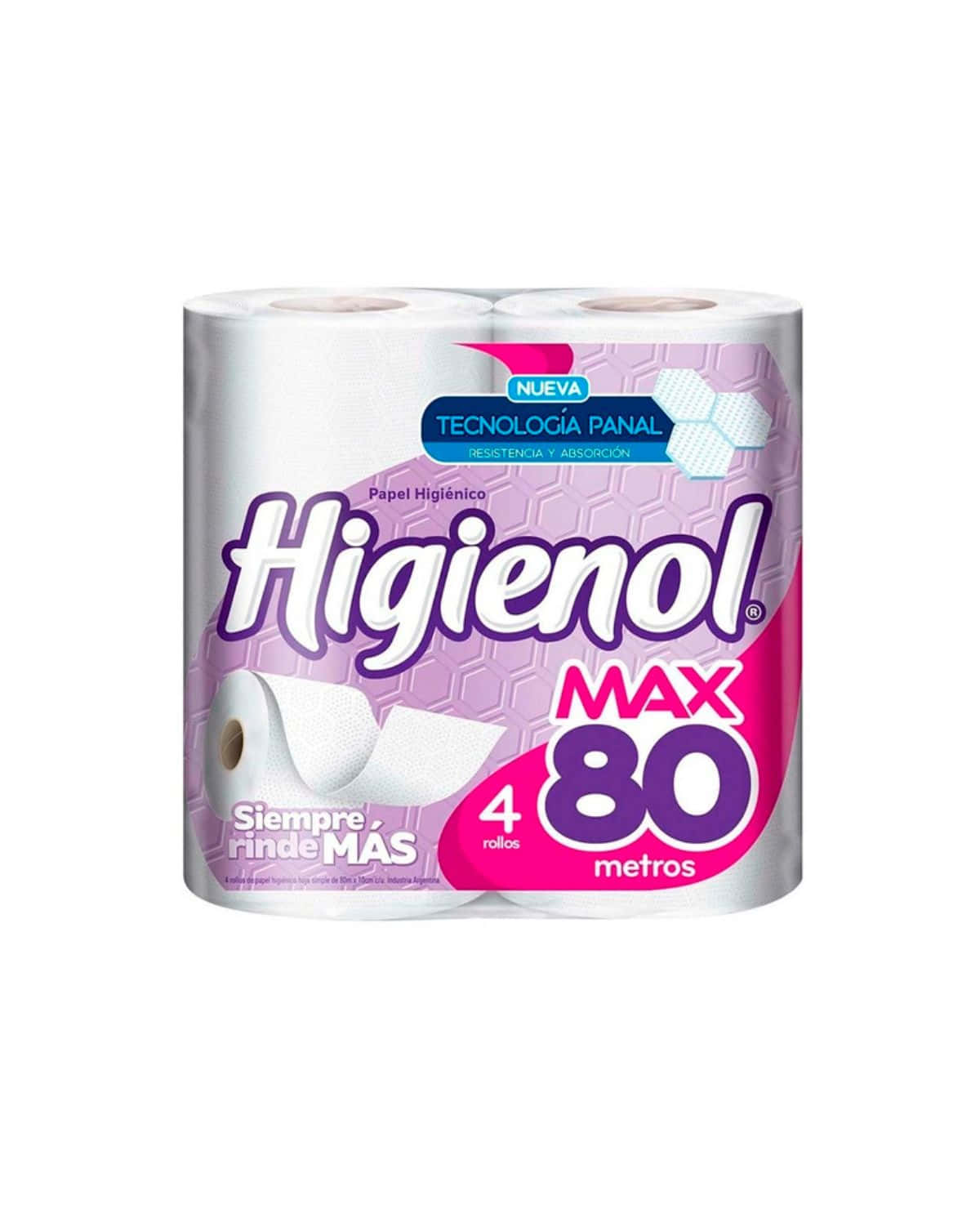 Papel Higienico Higienol Max 4 x 80 Mt